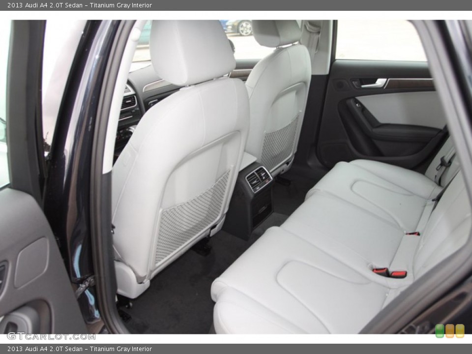 Titanium Gray Interior Rear Seat for the 2013 Audi A4 2.0T Sedan #79590578