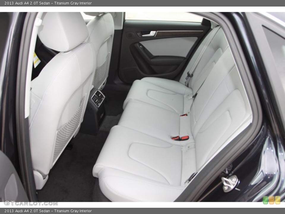 Titanium Gray Interior Rear Seat for the 2013 Audi A4 2.0T Sedan #79590594