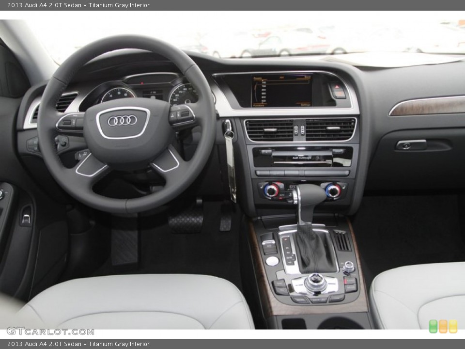 Titanium Gray Interior Dashboard for the 2013 Audi A4 2.0T Sedan #79590614