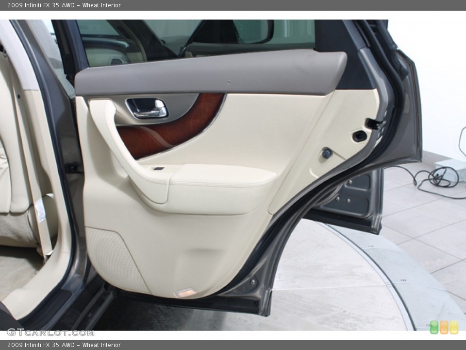 Wheat Interior Door Panel for the 2009 Infiniti FX 35 AWD #79591207