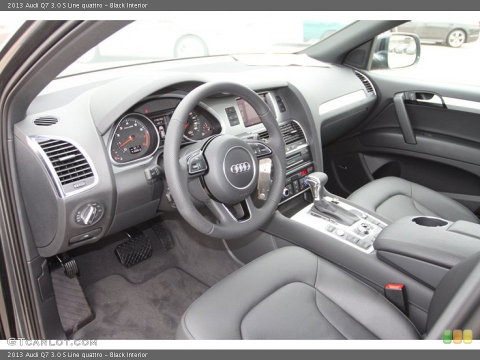 Black 2013 Audi Q7 Interiors