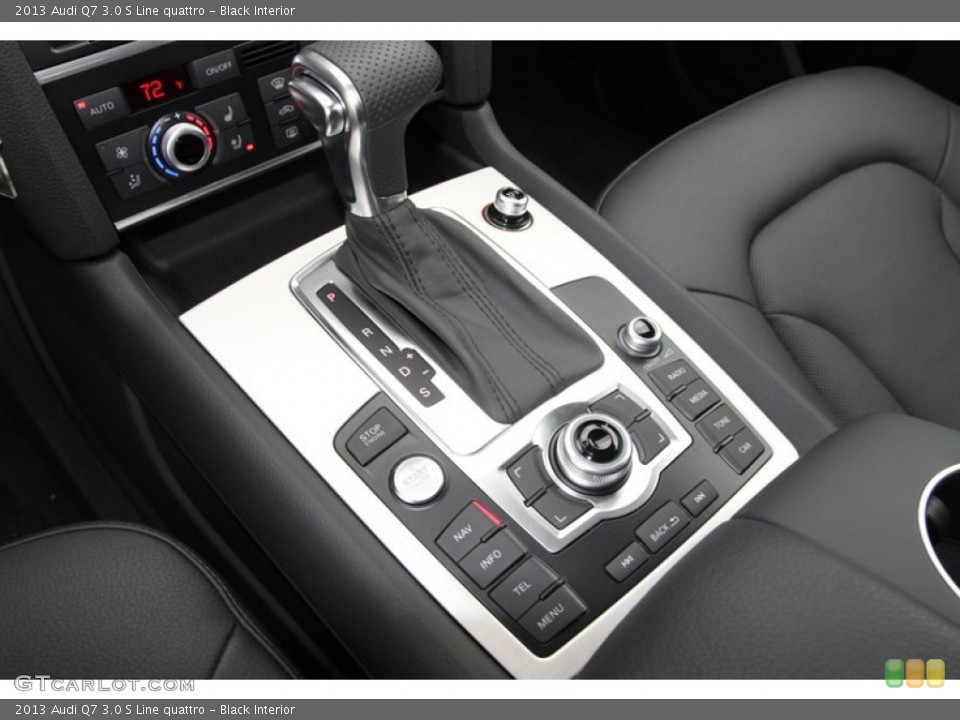 Black Interior Transmission for the 2013 Audi Q7 3.0 S Line quattro #79592166