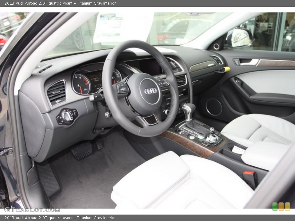 Titanium Gray 2013 Audi Allroad Interiors