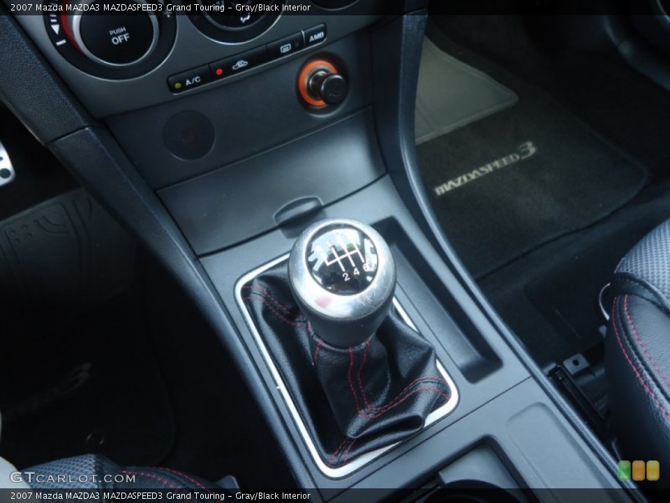 Gray/Black Interior Transmission for the 2007 Mazda MAZDA3 MAZDASPEED3 Grand Touring #79593624