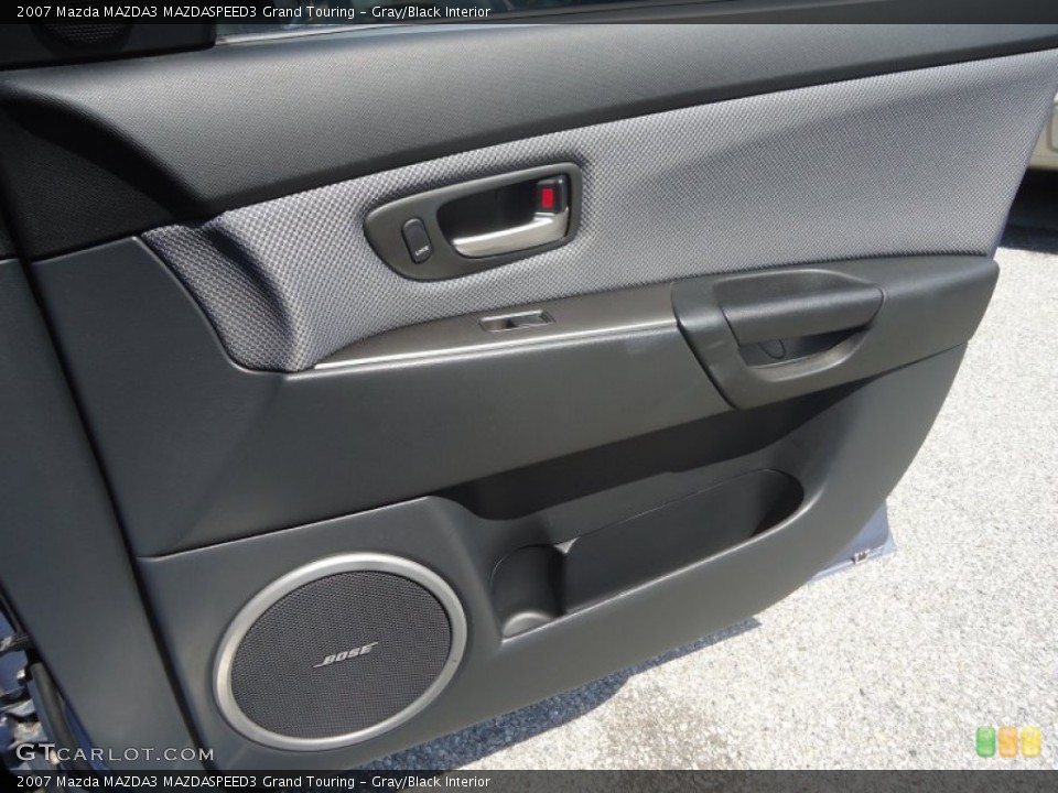 Gray/Black Interior Door Panel for the 2007 Mazda MAZDA3 MAZDASPEED3 Grand Touring #79593709