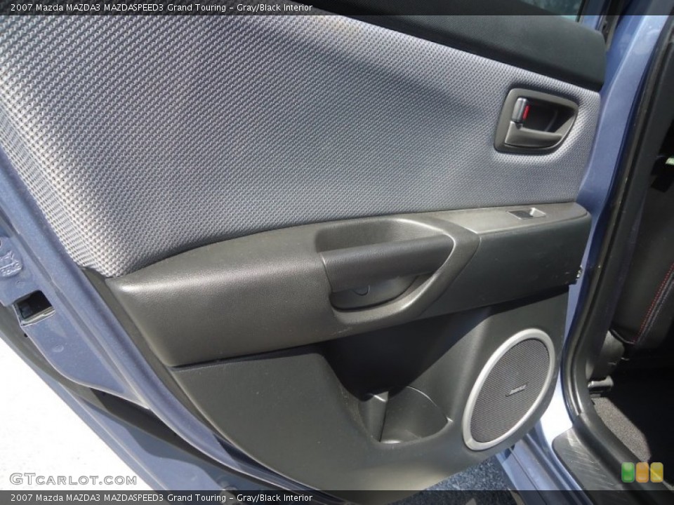 Gray/Black Interior Door Panel for the 2007 Mazda MAZDA3 MAZDASPEED3 Grand Touring #79593765