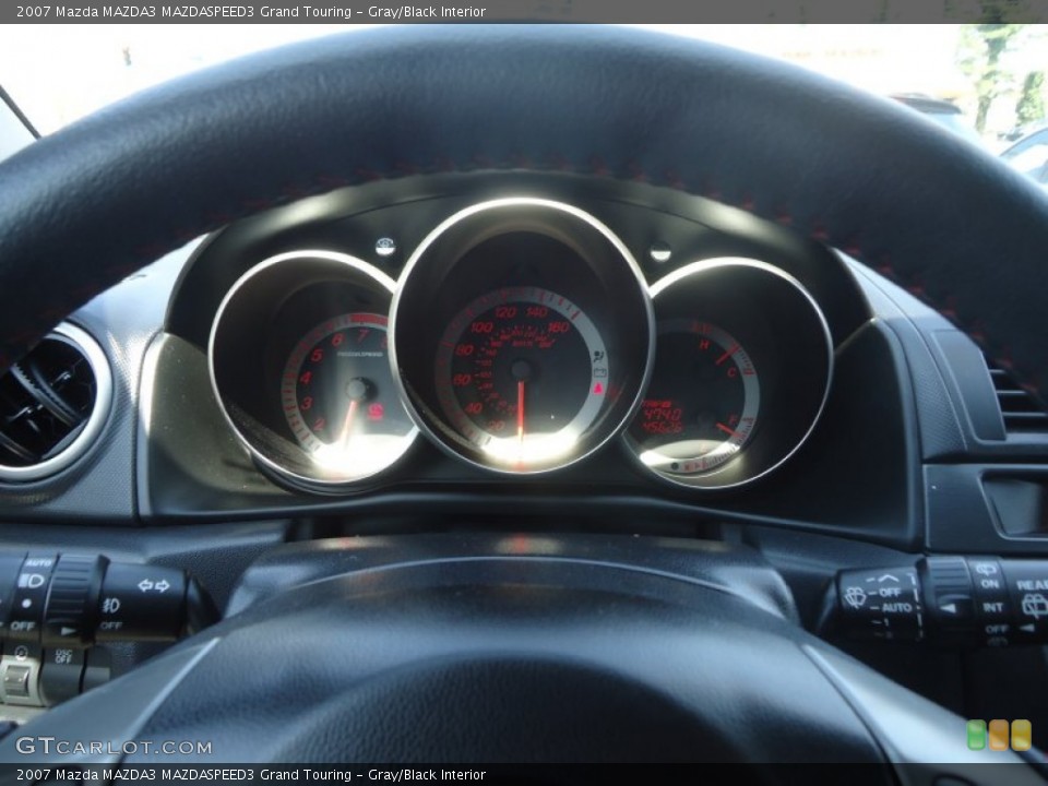 Gray/Black Interior Gauges for the 2007 Mazda MAZDA3 MAZDASPEED3 Grand Touring #79593786
