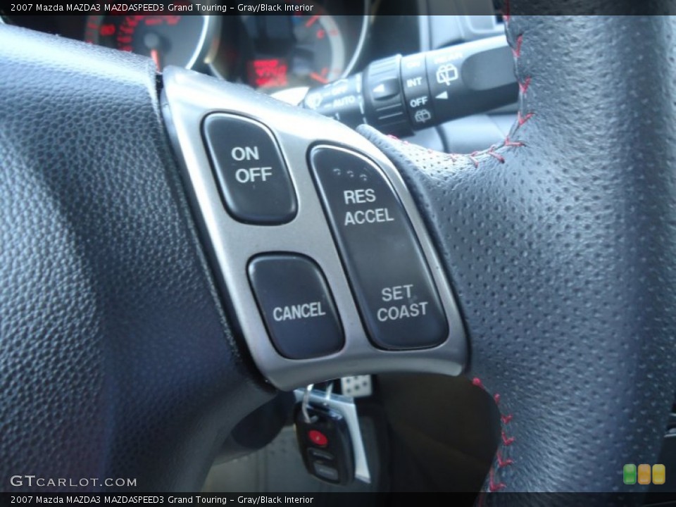 Gray/Black Interior Controls for the 2007 Mazda MAZDA3 MAZDASPEED3 Grand Touring #79593802
