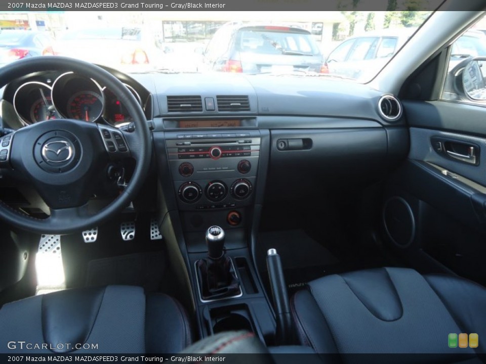 Gray/Black Interior Dashboard for the 2007 Mazda MAZDA3 MAZDASPEED3 Grand Touring #79593932