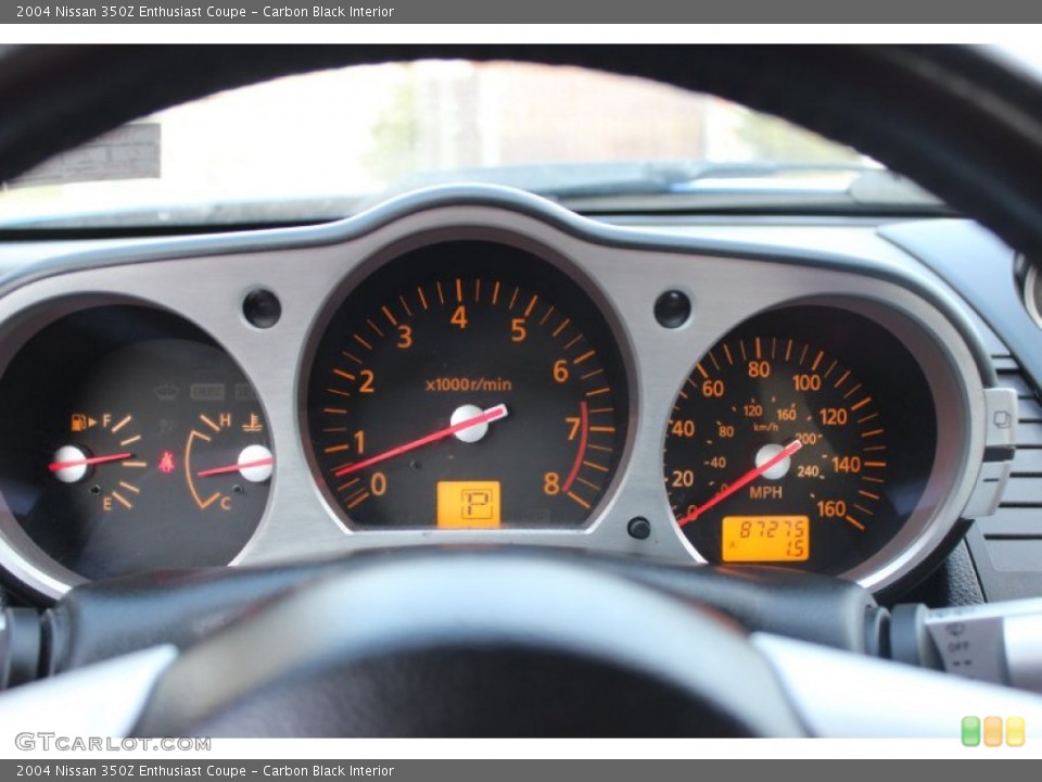 Carbon Black Interior Gauges for the 2004 Nissan 350Z Enthusiast Coupe #79596094