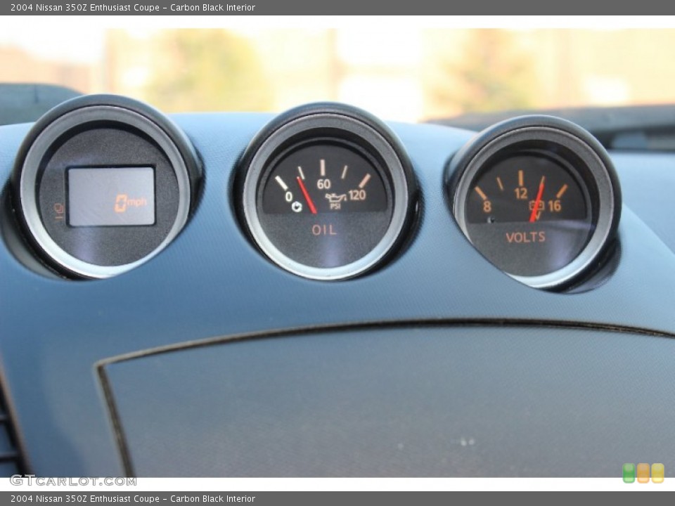 Carbon Black Interior Gauges for the 2004 Nissan 350Z Enthusiast Coupe #79596124
