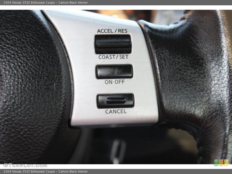 Carbon Black Interior Controls for the 2004 Nissan 350Z Enthusiast Coupe #79596141