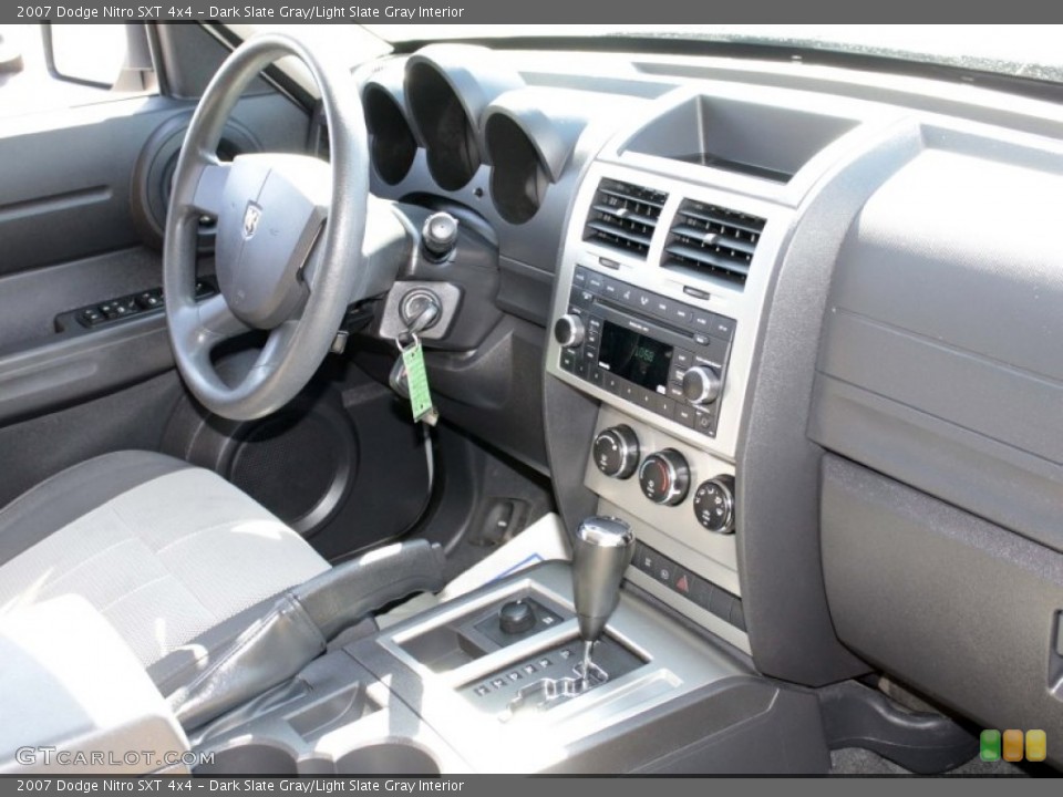 Dark Slate Gray/Light Slate Gray Interior Dashboard for the 2007 Dodge Nitro SXT 4x4 #79597417