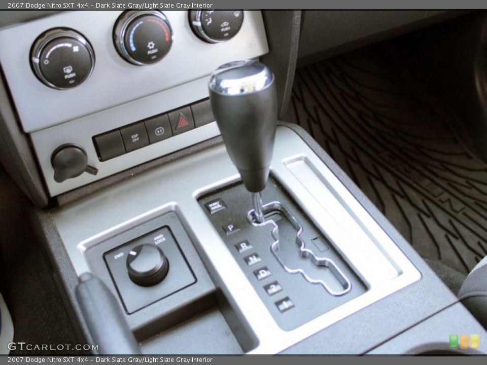 Dark Slate Gray/Light Slate Gray Interior Transmission for the 2007 Dodge Nitro SXT 4x4 #79597433