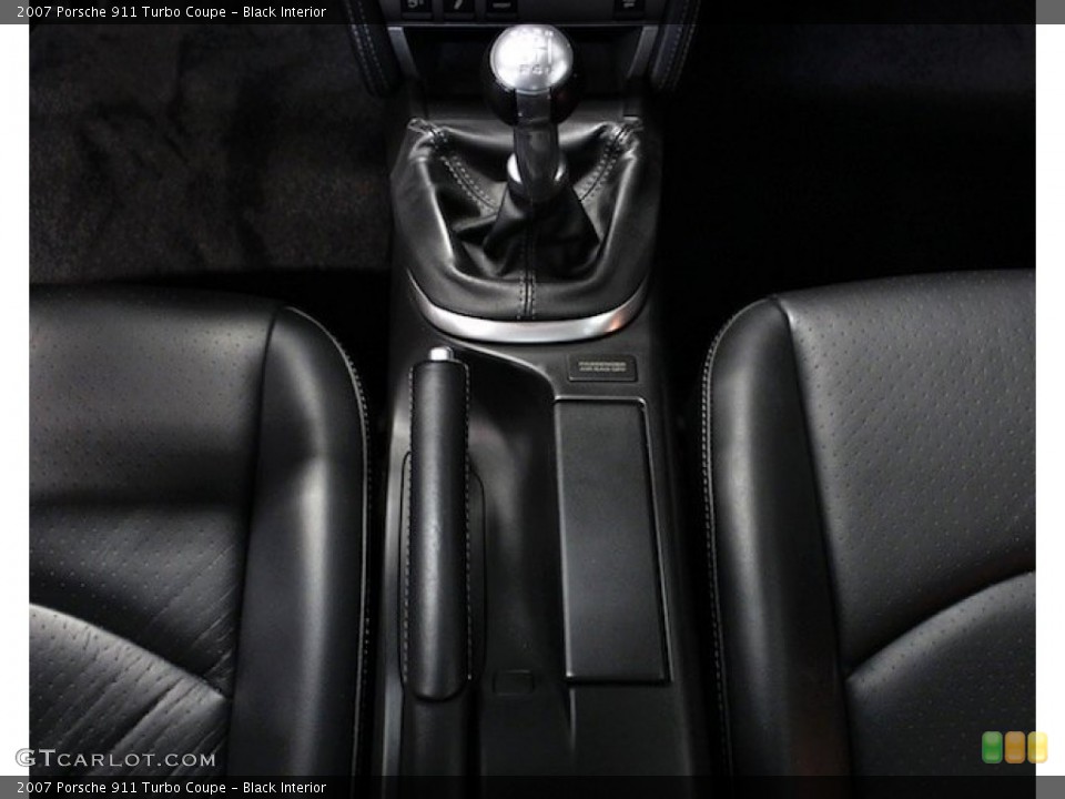 Black Interior Transmission for the 2007 Porsche 911 Turbo Coupe #79598734