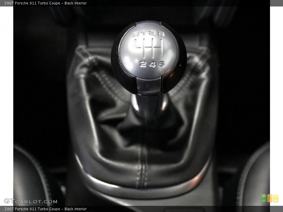 Black Interior Transmission for the 2007 Porsche 911 Turbo Coupe #79598746