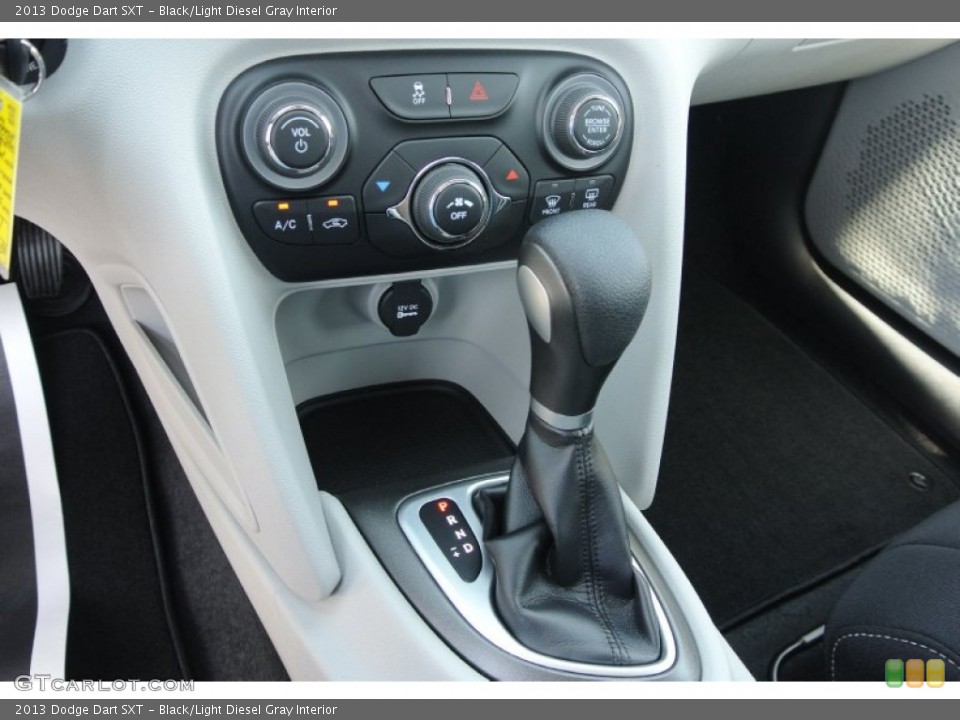 Black/Light Diesel Gray Interior Transmission for the 2013 Dodge Dart SXT #79602240
