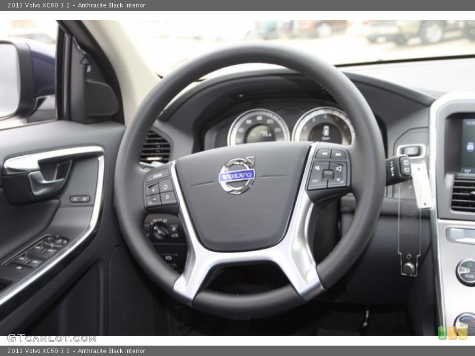 Anthracite Black Interior Steering Wheel for the 2013 Volvo XC60 3.2 #79602324