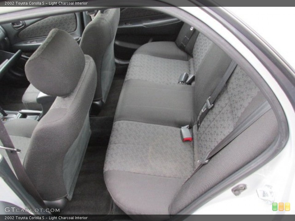 Light Charcoal 2002 Toyota Corolla Interiors