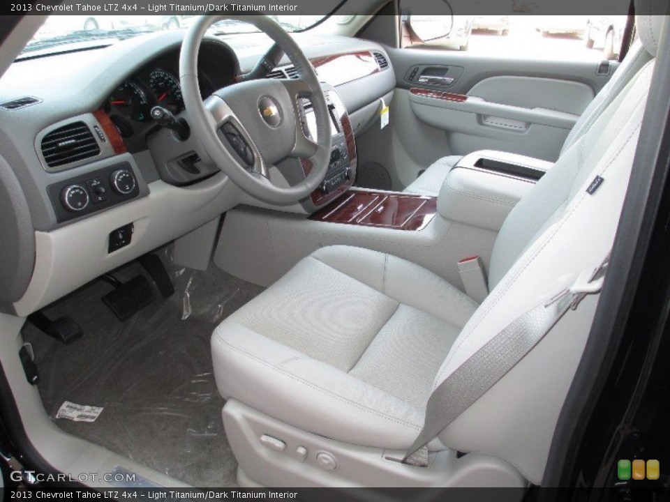 Light Titanium/Dark Titanium Interior Prime Interior for the 2013 Chevrolet Tahoe LTZ 4x4 #79605796