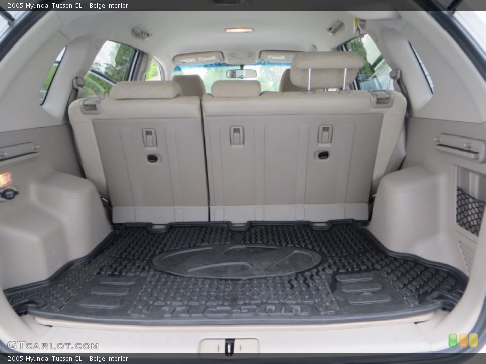 Beige Interior Trunk for the 2005 Hyundai Tucson GL #79605823