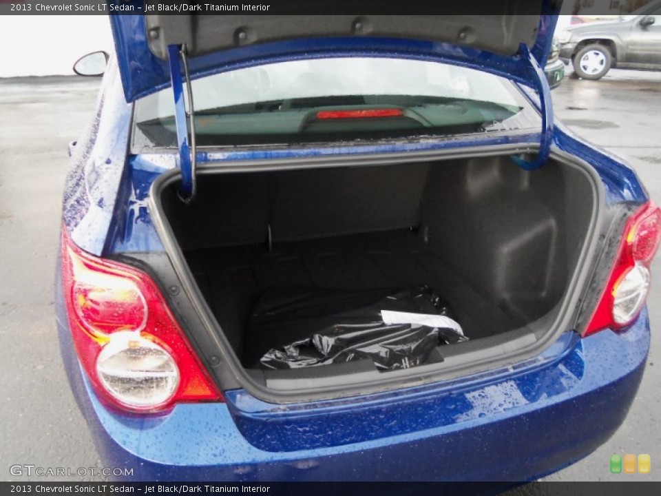 Jet Black/Dark Titanium Interior Trunk for the 2013 Chevrolet Sonic LT Sedan #79606189