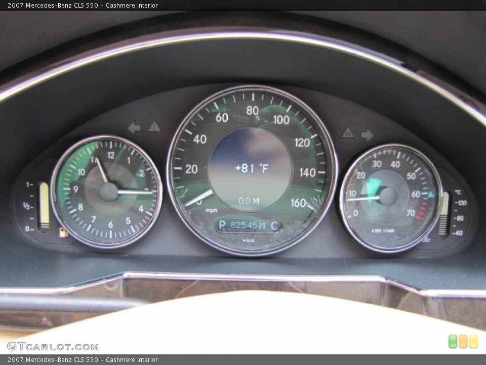 Cashmere Interior Gauges for the 2007 Mercedes-Benz CLS 550 #79606453