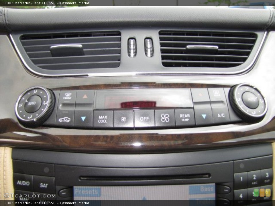 Cashmere Interior Controls for the 2007 Mercedes-Benz CLS 550 #79606474
