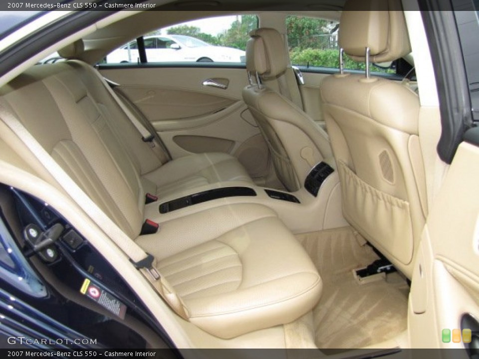 Cashmere Interior Rear Seat for the 2007 Mercedes-Benz CLS 550 #79606599