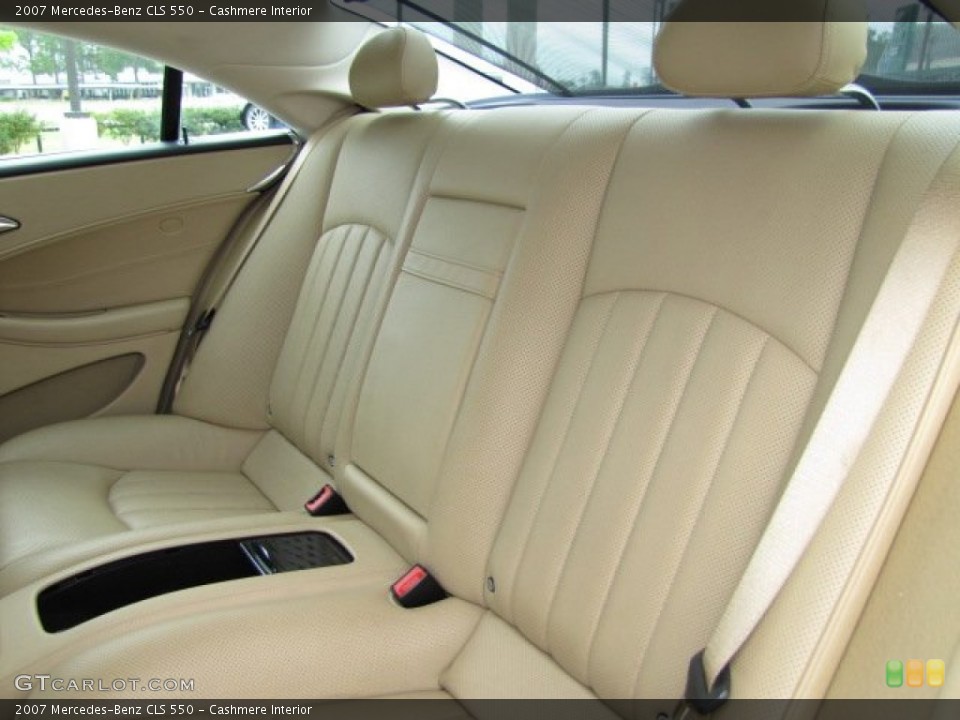 Cashmere Interior Rear Seat for the 2007 Mercedes-Benz CLS 550 #79606651