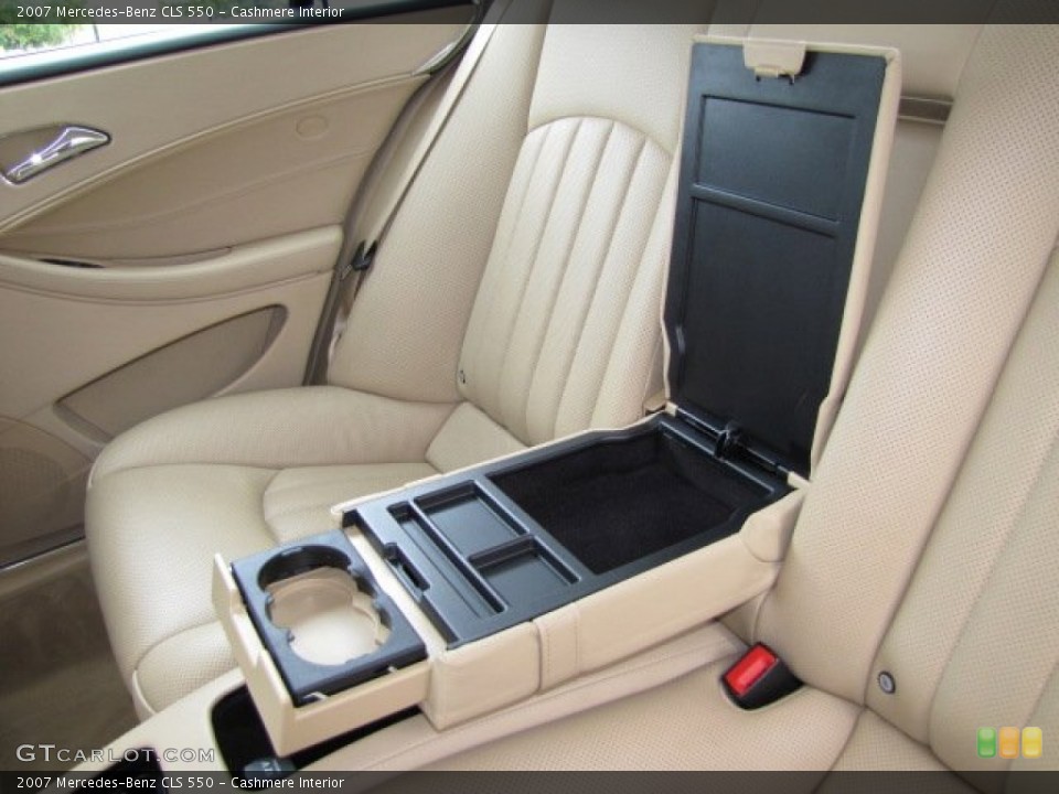 Cashmere Interior Rear Seat for the 2007 Mercedes-Benz CLS 550 #79606669