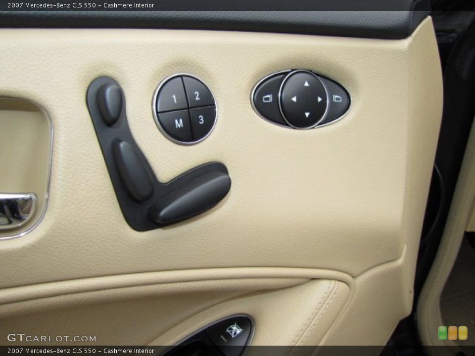 Cashmere Interior Controls for the 2007 Mercedes-Benz CLS 550 #79606891