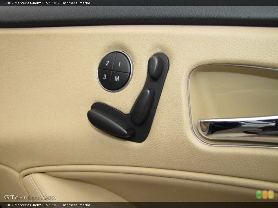 Cashmere Interior Controls for the 2007 Mercedes-Benz CLS 550 #79606981