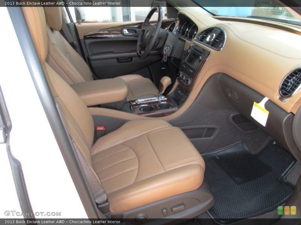 Choccachino Leather Interior Photo for the 2013 Buick Enclave Leather AWD #79608503