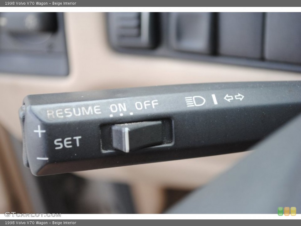Beige Interior Controls for the 1998 Volvo V70 Wagon #79608531