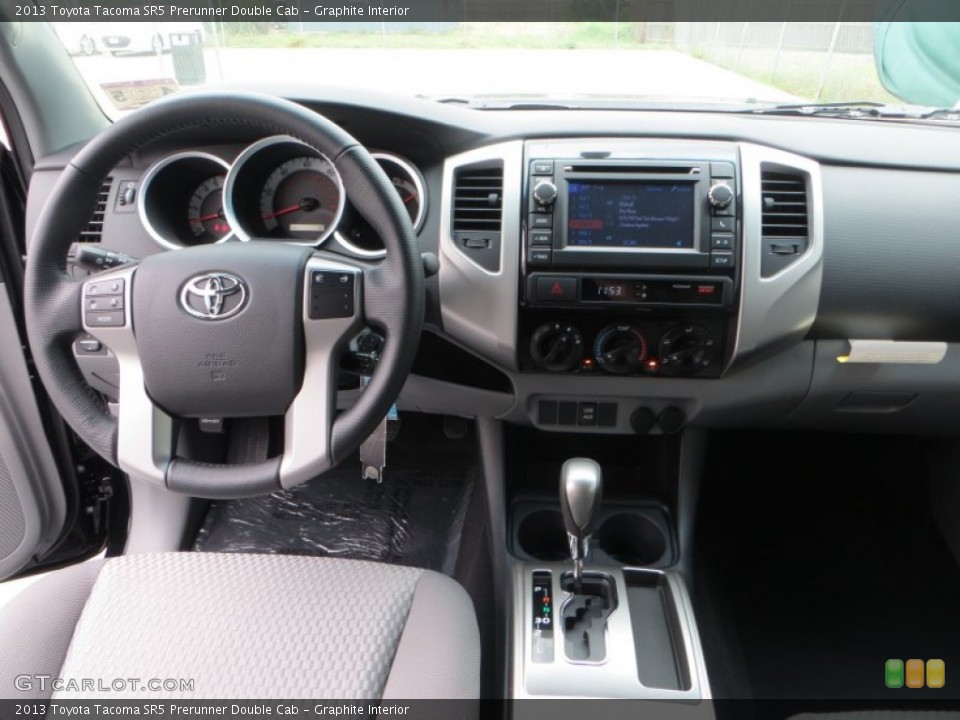 Graphite Interior Dashboard for the 2013 Toyota Tacoma SR5 Prerunner Double Cab #79608583