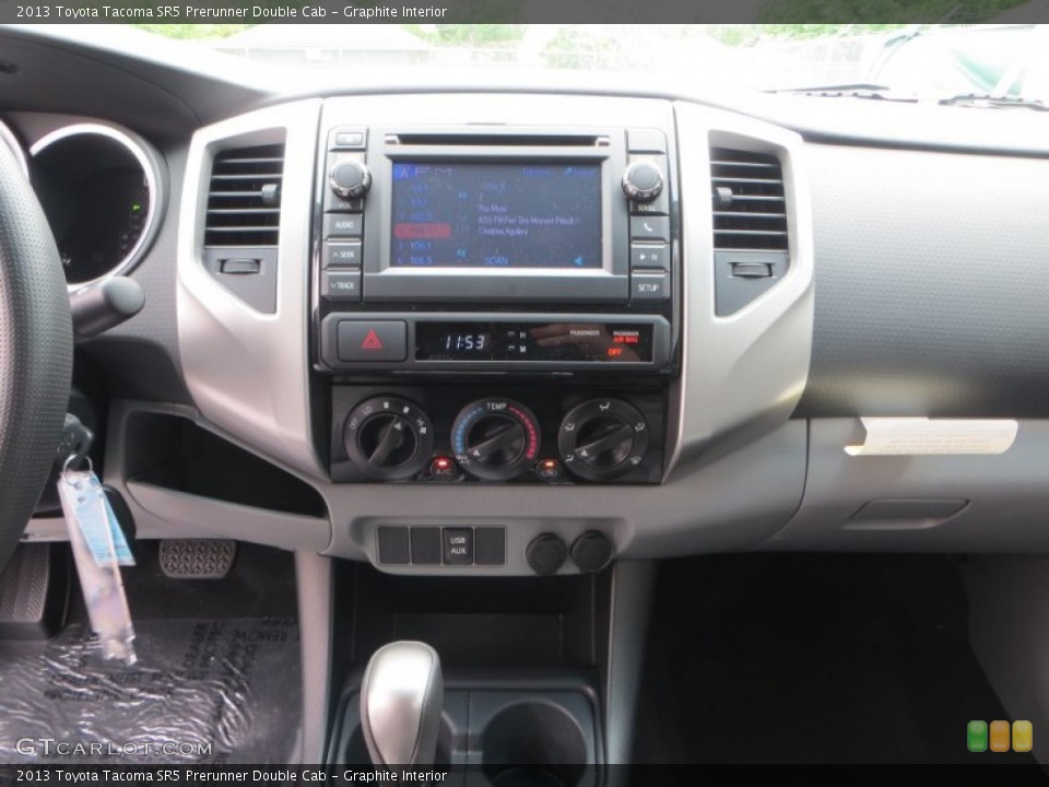 Graphite Interior Controls for the 2013 Toyota Tacoma SR5 Prerunner Double Cab #79608598