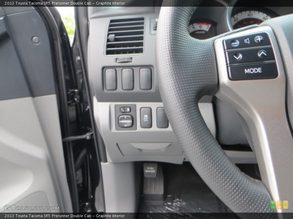 Graphite Interior Controls for the 2013 Toyota Tacoma SR5 Prerunner Double Cab #79608688