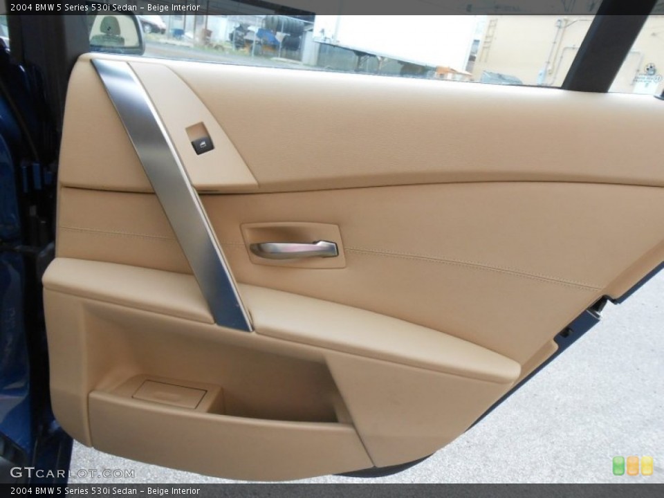 Beige Interior Door Panel for the 2004 BMW 5 Series 530i Sedan #79609036