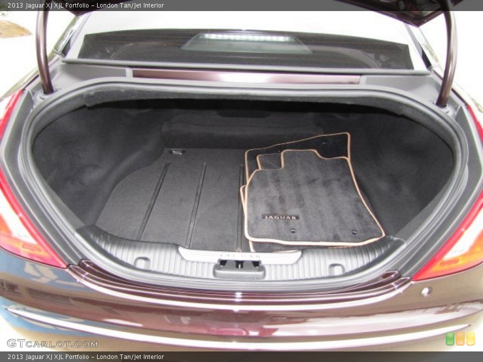London Tan/Jet Interior Trunk for the 2013 Jaguar XJ XJL Portfolio #79609904
