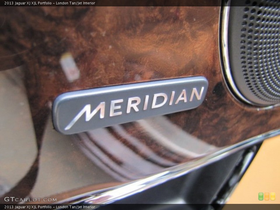 London Tan/Jet Interior Audio System for the 2013 Jaguar XJ XJL Portfolio #79610071