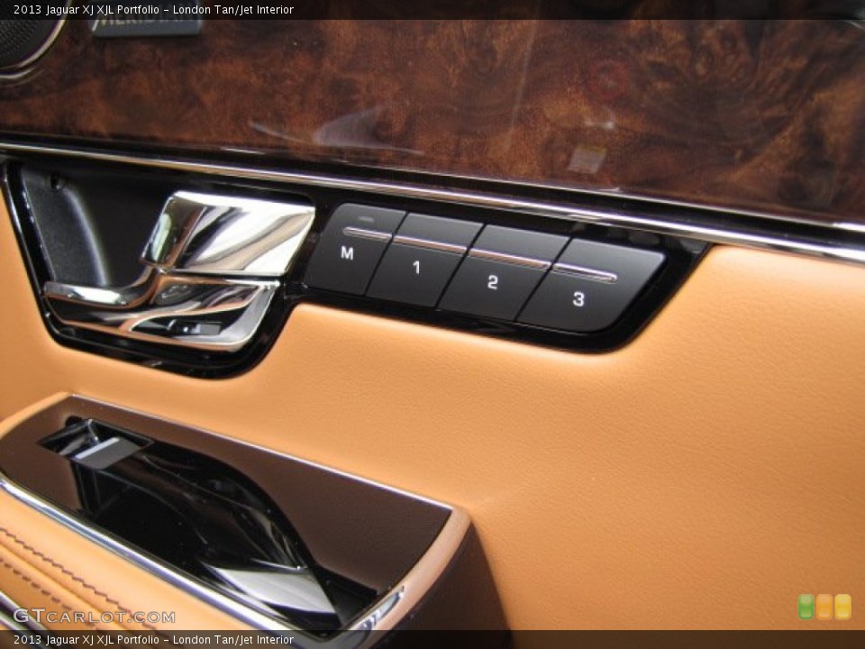 London Tan/Jet Interior Controls for the 2013 Jaguar XJ XJL Portfolio #79610266