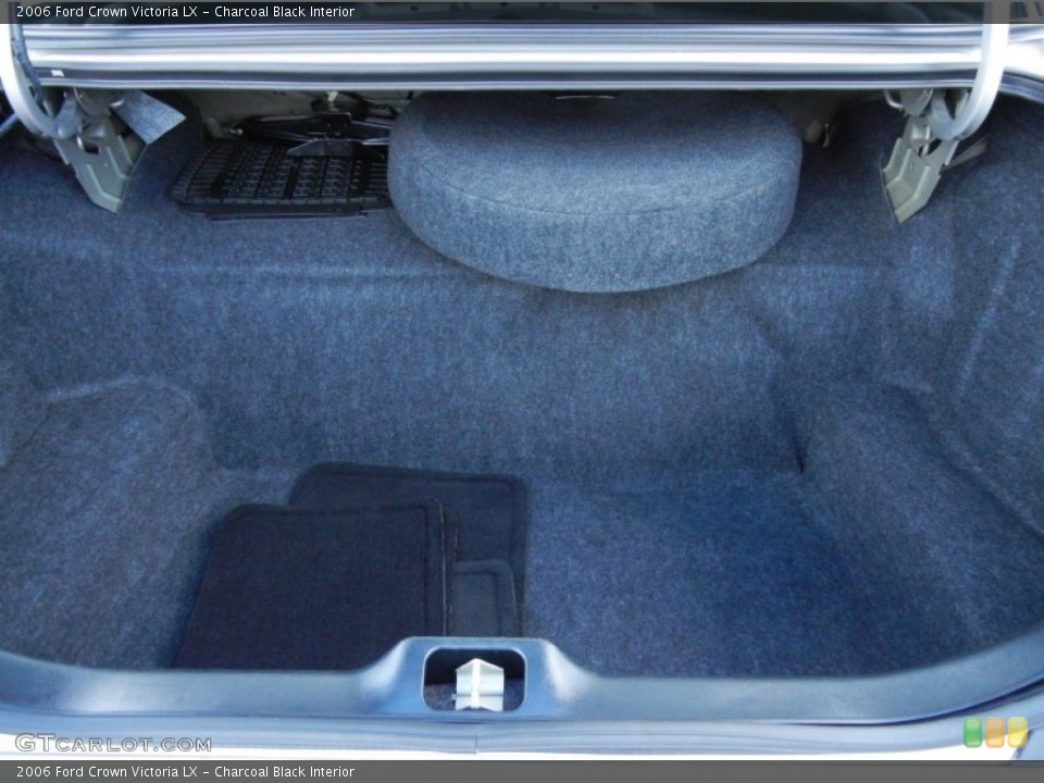 Charcoal Black Interior Trunk for the 2006 Ford Crown Victoria LX #79610300