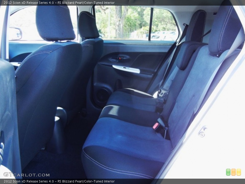 RS Blizzard Pearl/Color-Tuned Interior Rear Seat for the 2012 Scion xD Release Series 4.0 #79611130