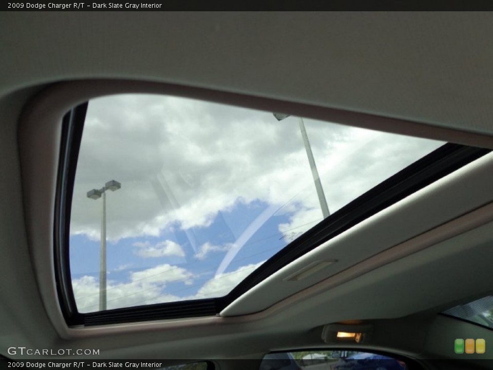 Dark Slate Gray Interior Sunroof for the 2009 Dodge Charger R/T #79611253