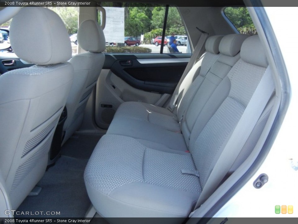Stone Gray Interior Rear Seat for the 2008 Toyota 4Runner SR5 #79611679