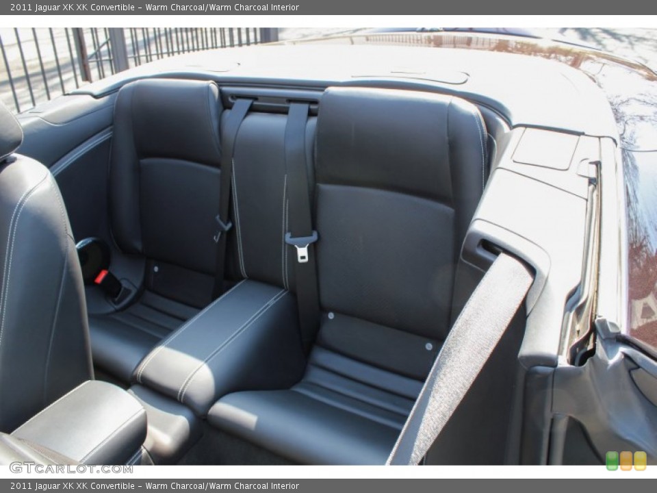 Warm Charcoal/Warm Charcoal Interior Rear Seat for the 2011 Jaguar XK XK Convertible #79612018