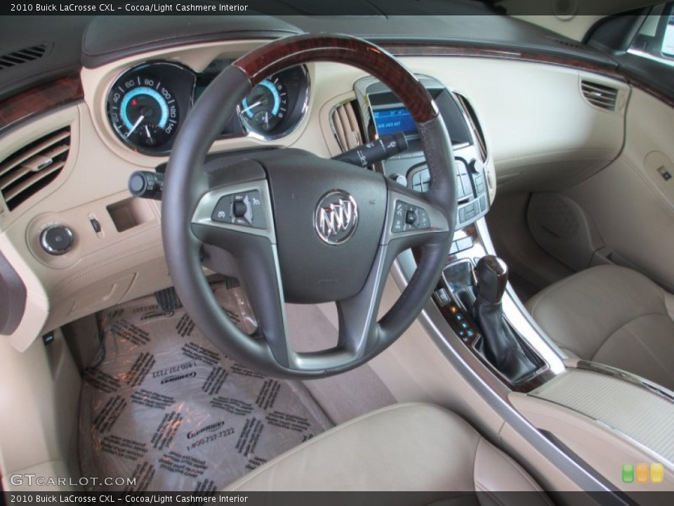 Cocoa/Light Cashmere Interior Prime Interior for the 2010 Buick LaCrosse CXL #79612280