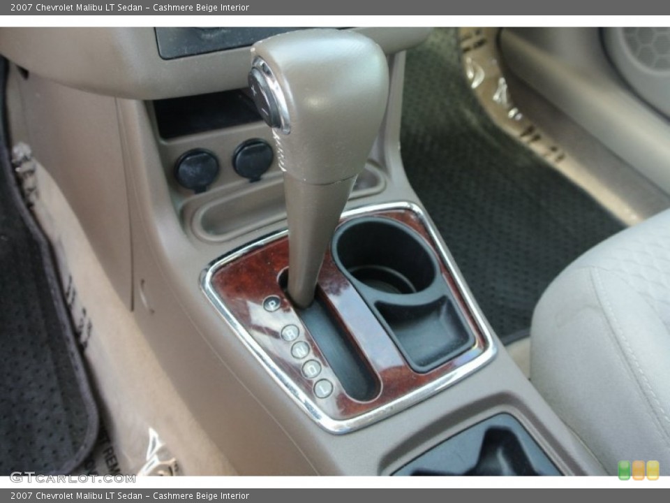 Cashmere Beige Interior Transmission for the 2007 Chevrolet Malibu LT Sedan #79612612
