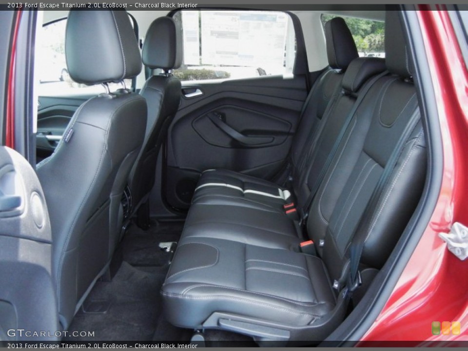 Charcoal Black Interior Rear Seat for the 2013 Ford Escape Titanium 2.0L EcoBoost #79613079